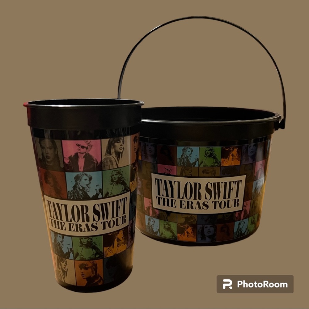 Taylor Swift The Eras Tour Film Bucket and Cup Set